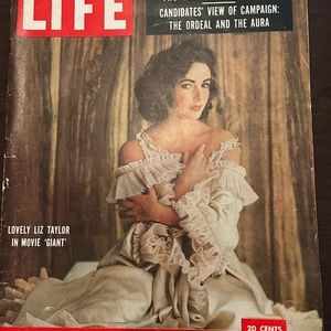 1956 Life Magazine Elizabeth Taylor